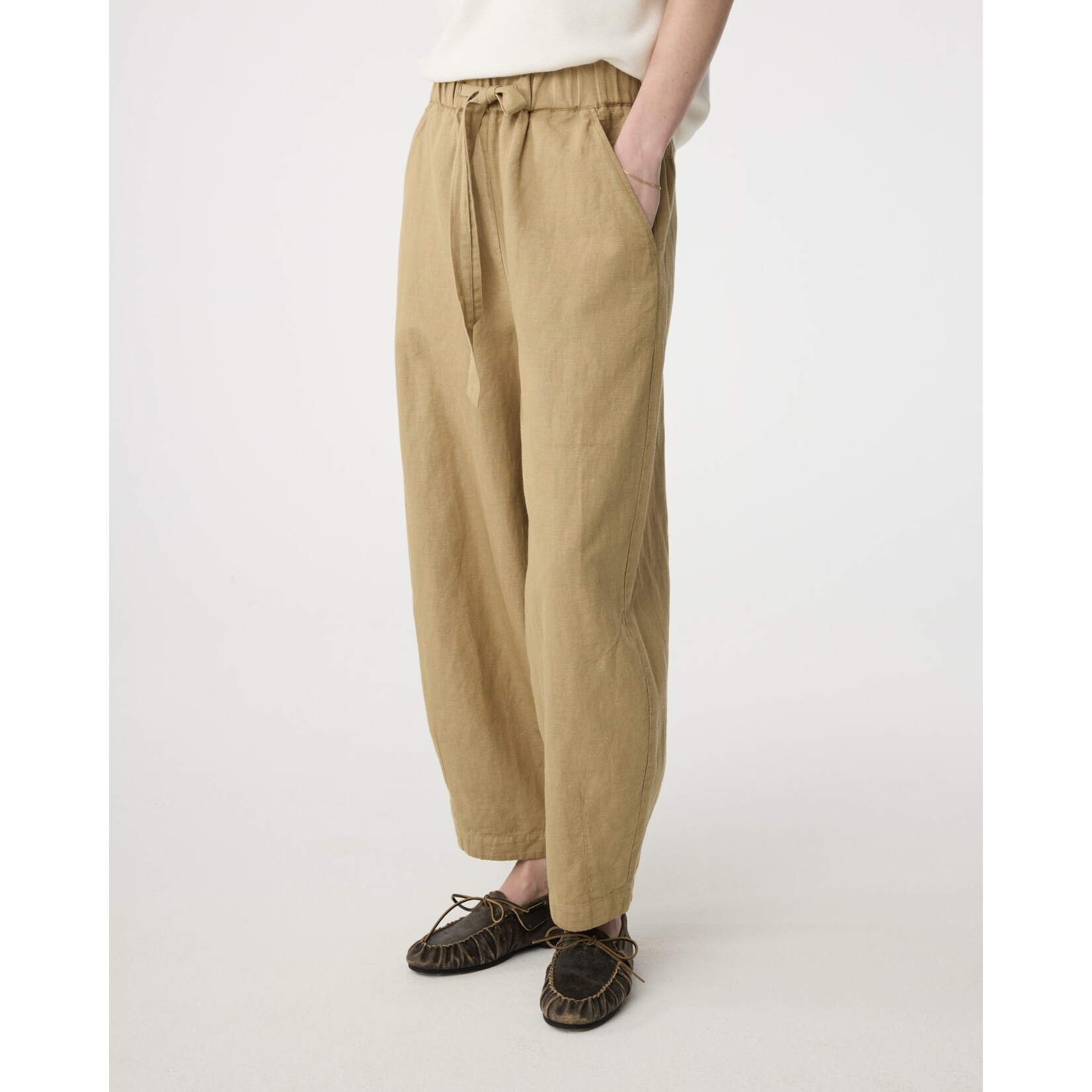 Knit-ted Mona pants Clay