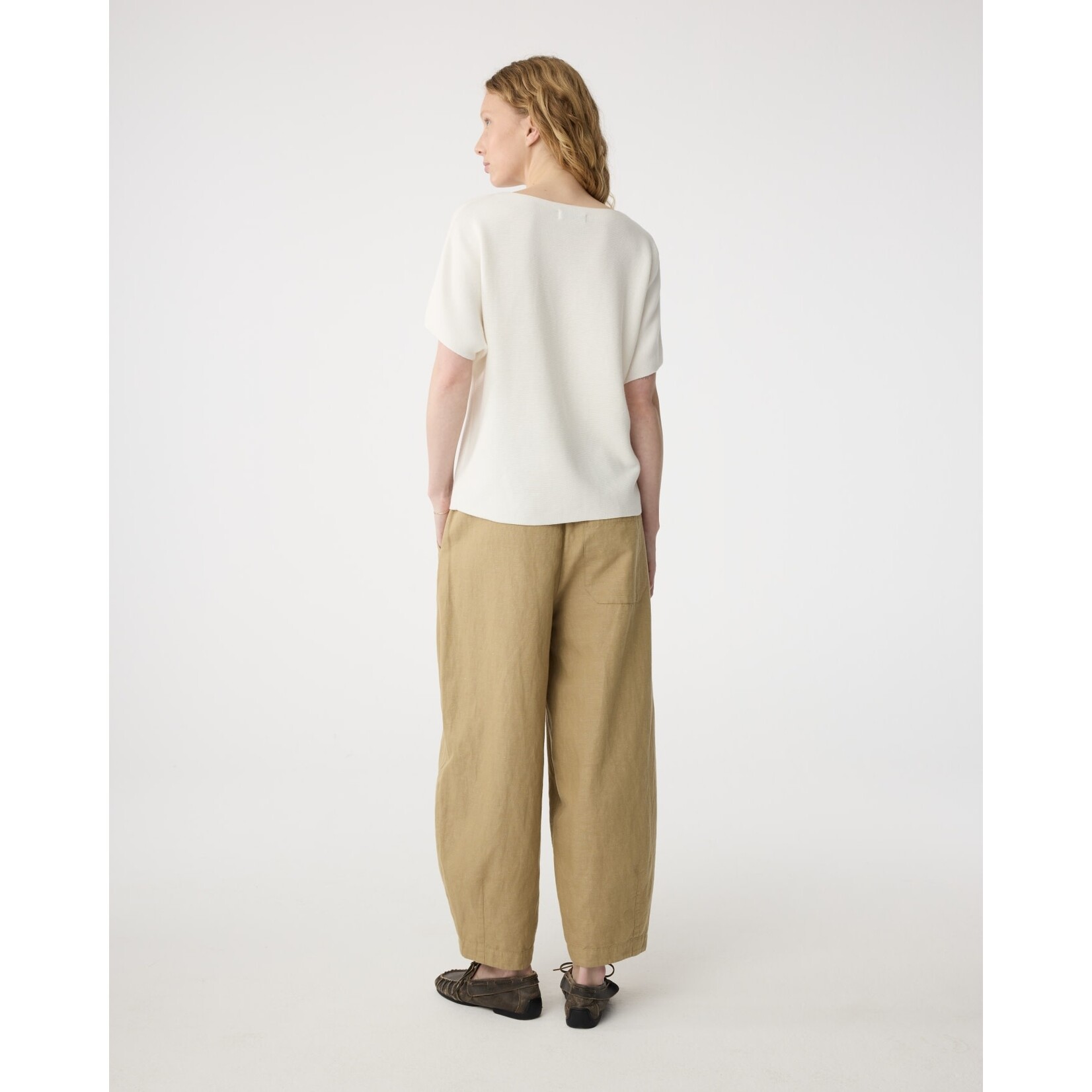 Knit-ted Mona pants Clay