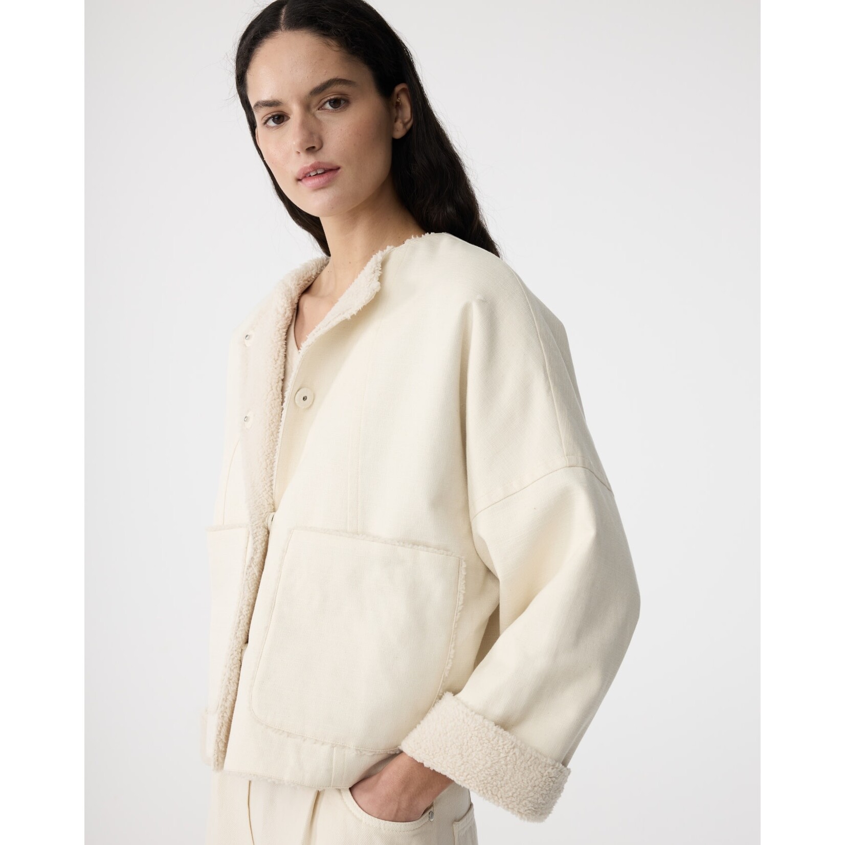 Knit-ted Summer jacket Ivory