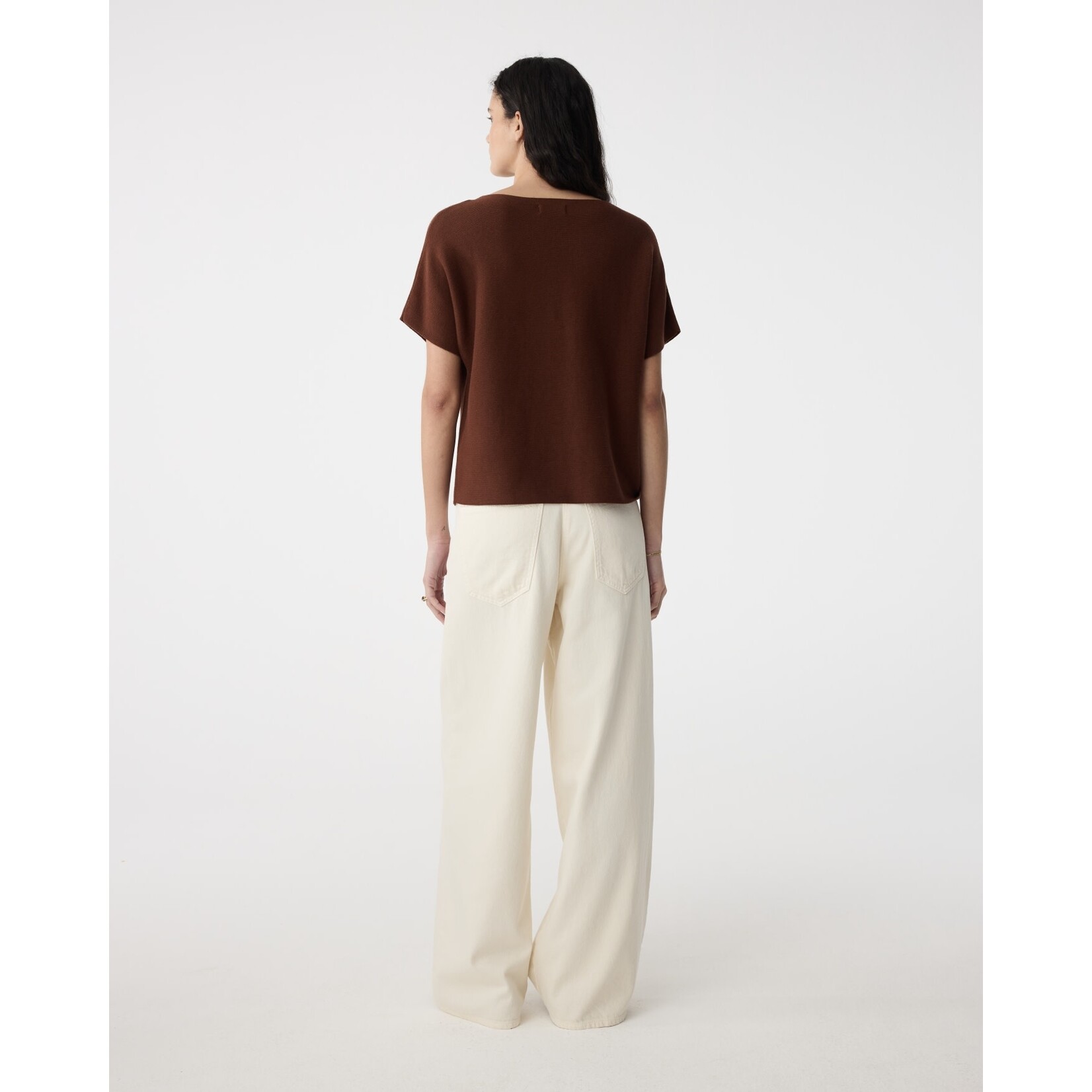 Knit-ted Twiggy pants Ivory
