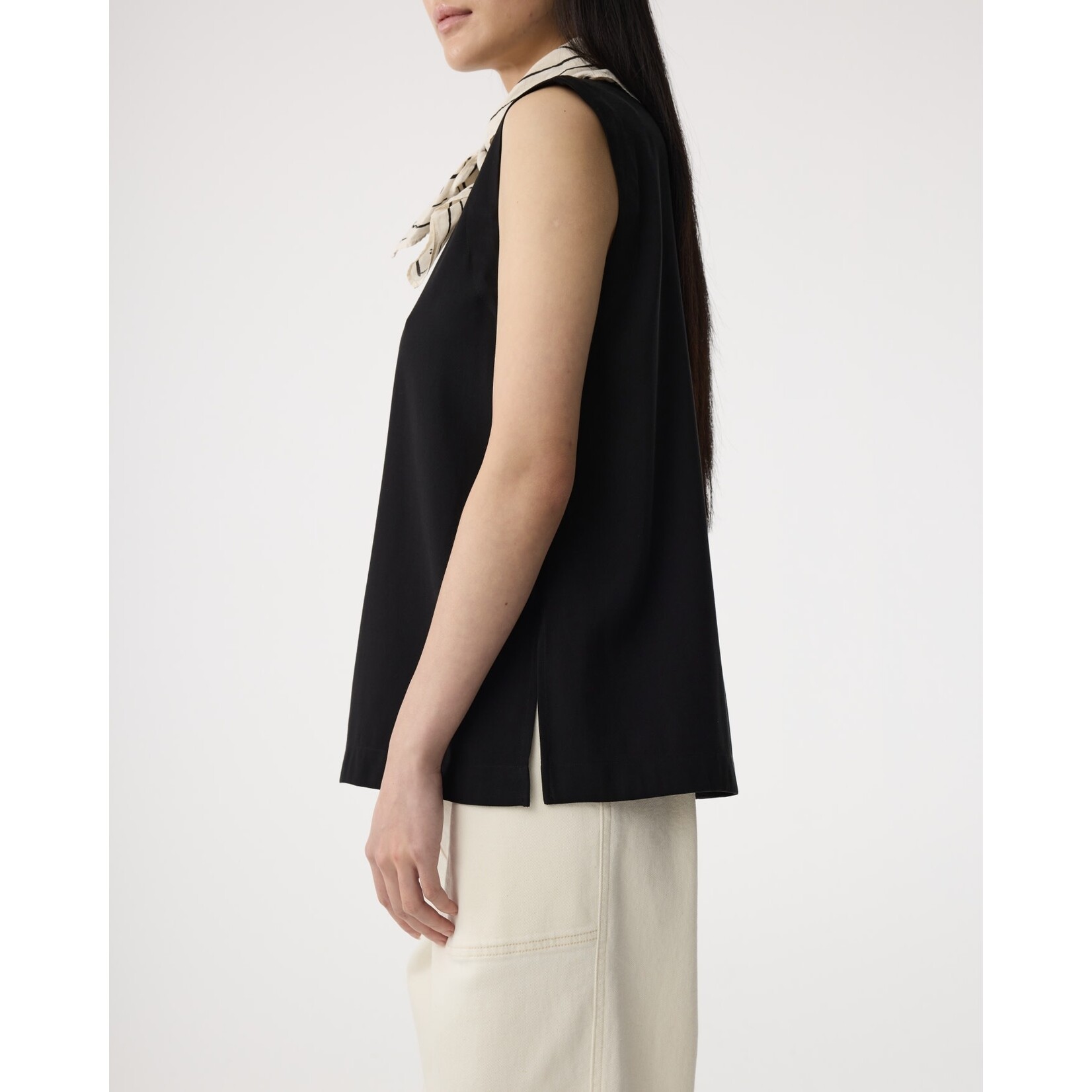 Knit-ted Liv top Black