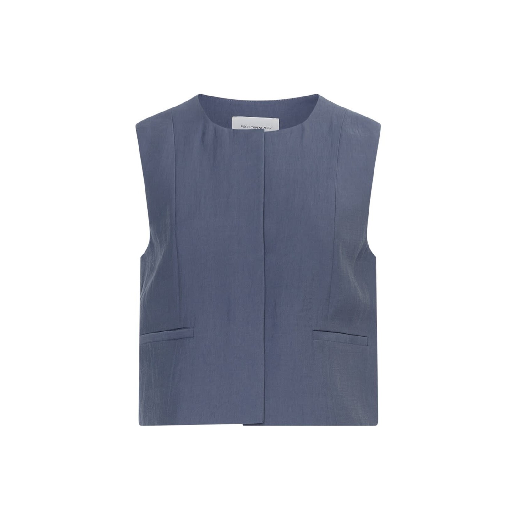 MSCH Frode waistcoat Vintage indigo