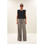 By-Bar Benji melange pants Charcoal melee