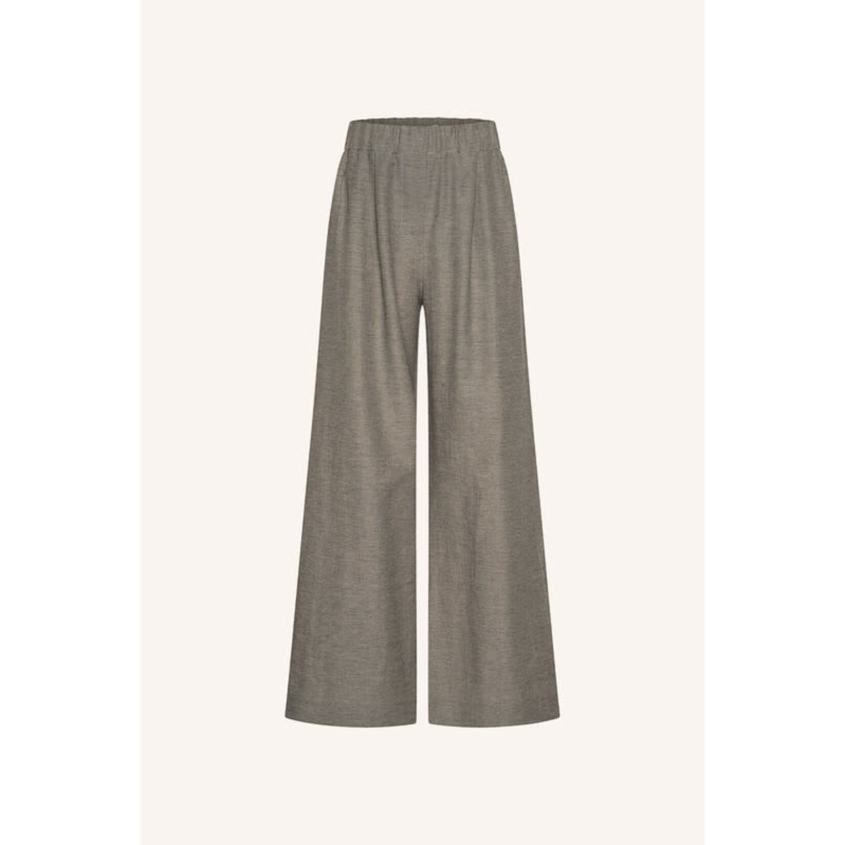 By-Bar Benji melange pants Charcoal melee