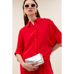 By-Bar Sunny satin stripe blouse Lollipop