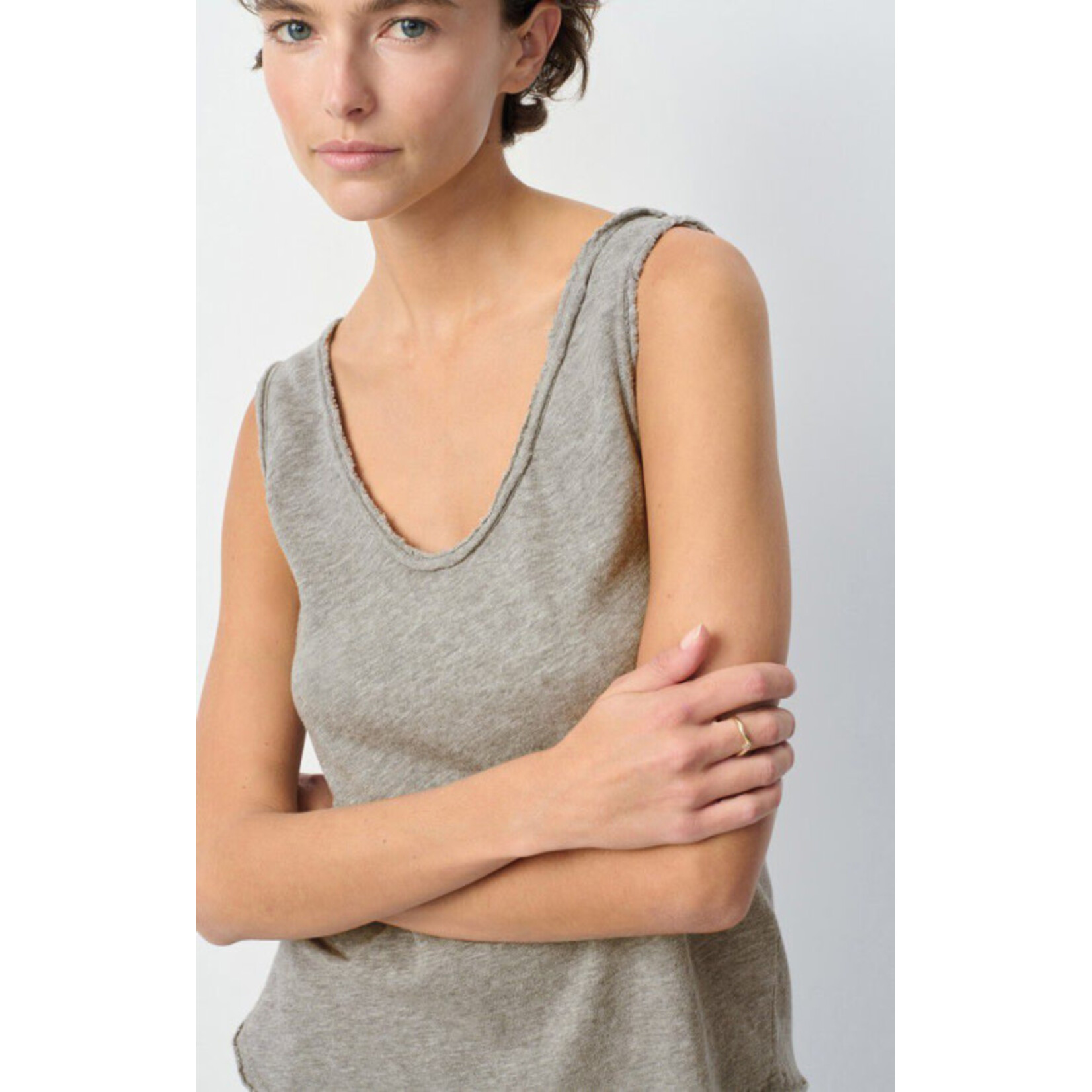 American Vintage Sonoma top Gris chine