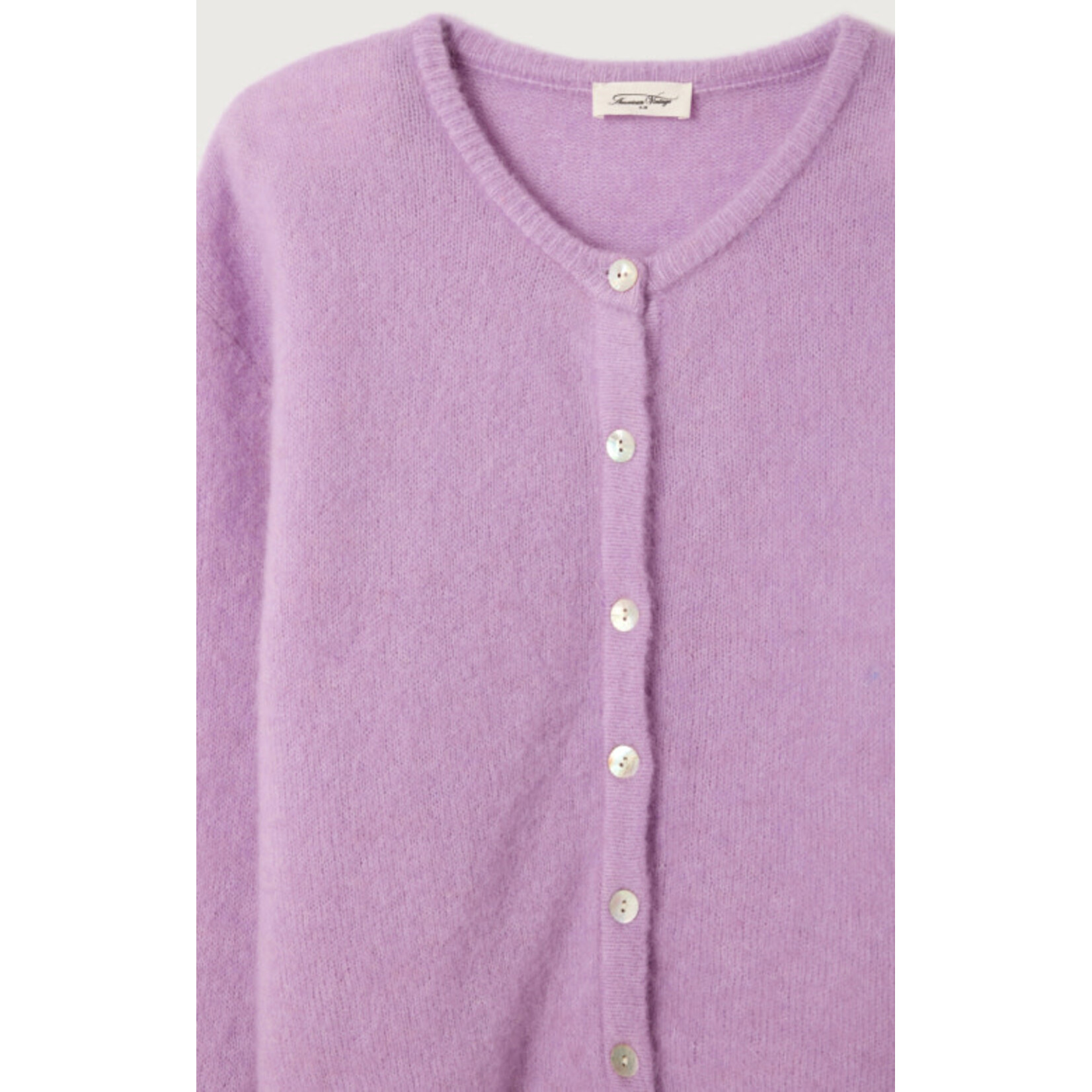 American Vintage Vitow cardigan Lavande chine