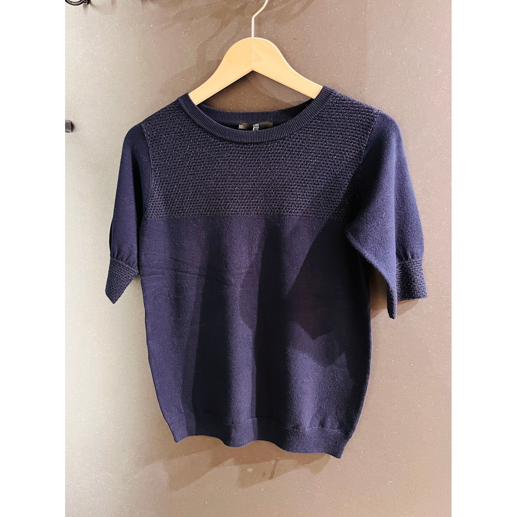 Liz structure lurex sweater