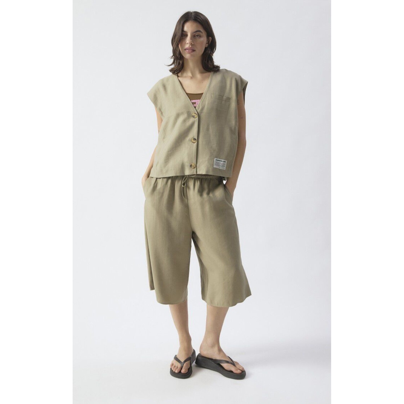 American Vintage Lanow gilet Oak