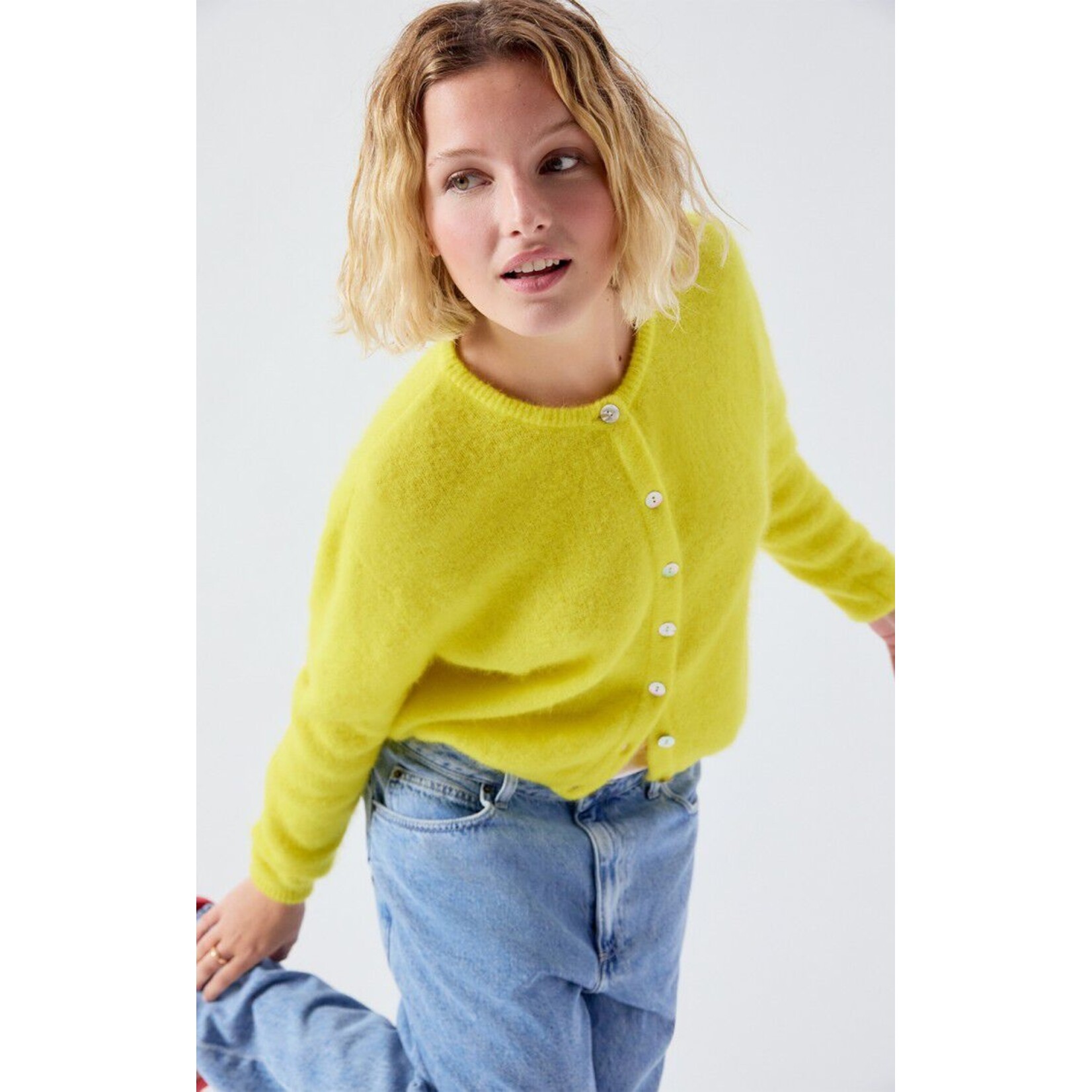 American Vintage Vitow cardigan Ananas chine