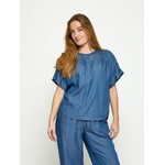 Minus Mirja blouse Mid blue