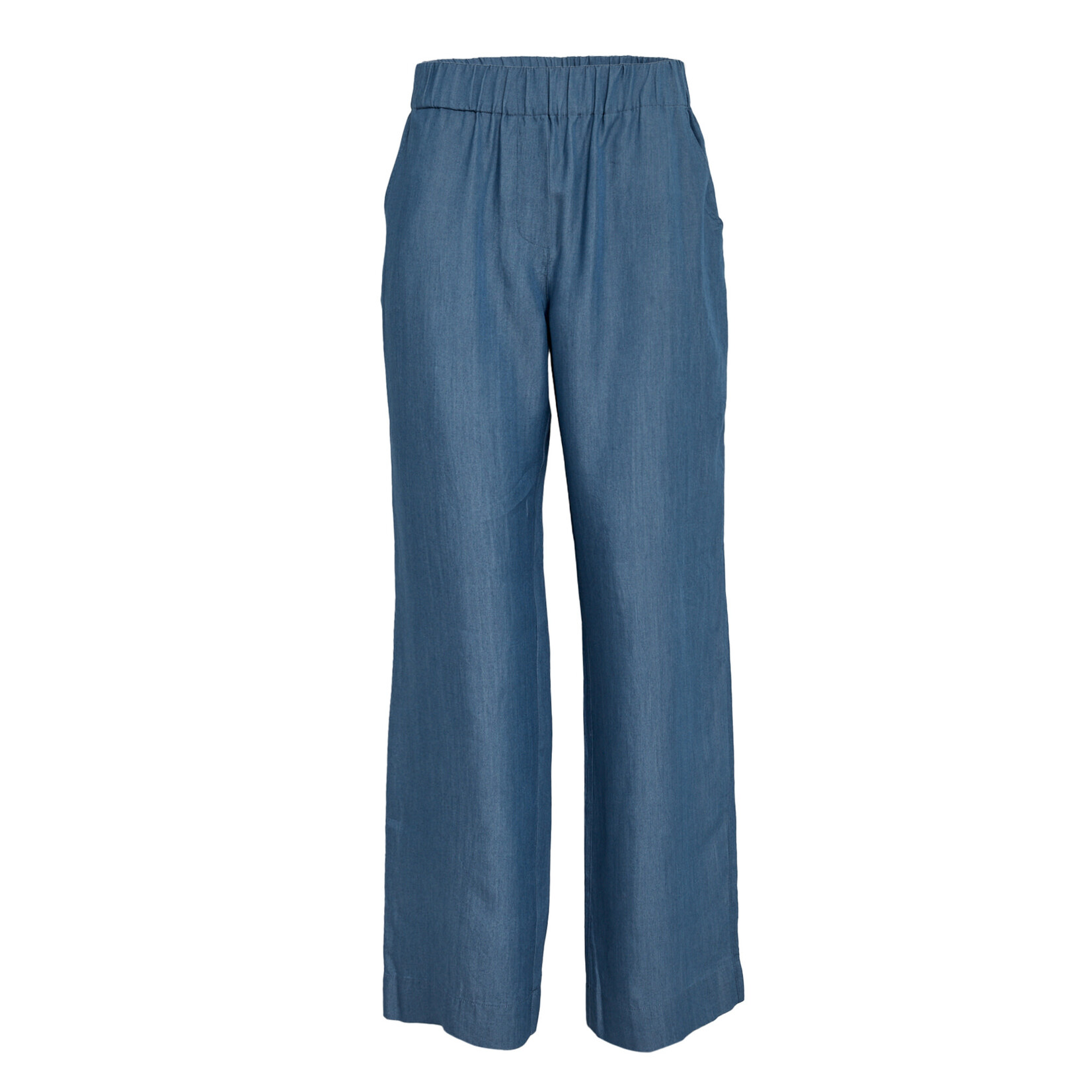 Minus Mirja mid waist pant Mid blue