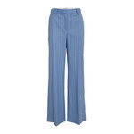 Minus Odelia mid waist pant Skyway blue stripe