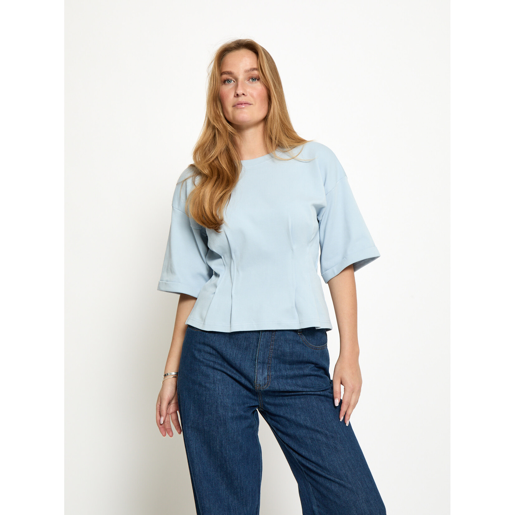 Minus Juliana t-shirt Skyway blue
