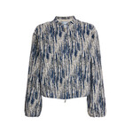 Minus Bessa short jacket Bright cobalt blue