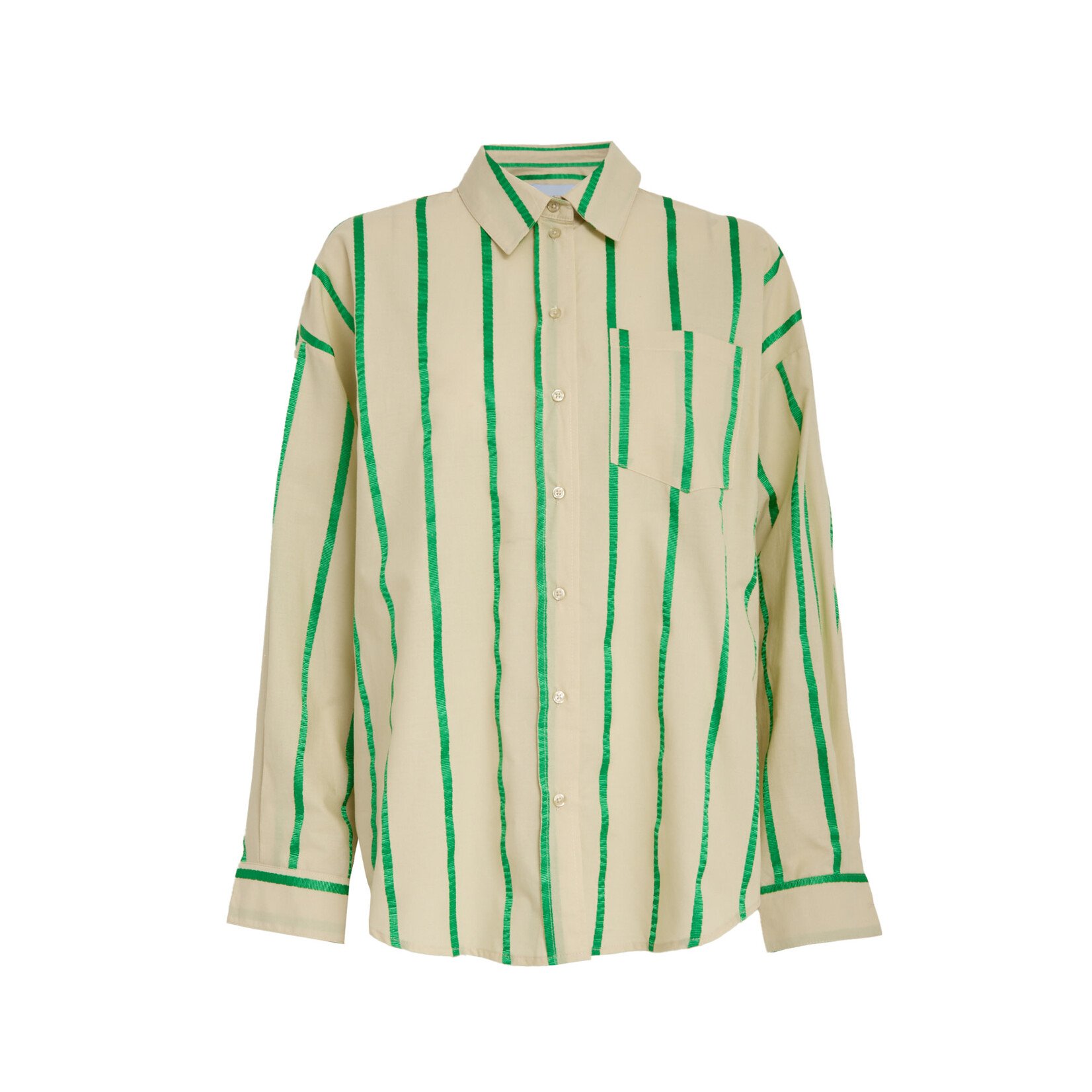 Minus Eleni oversize shirt Greenbriar