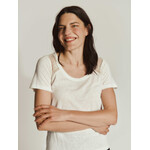 Rosemunde Laura linen t-shirt Ivory