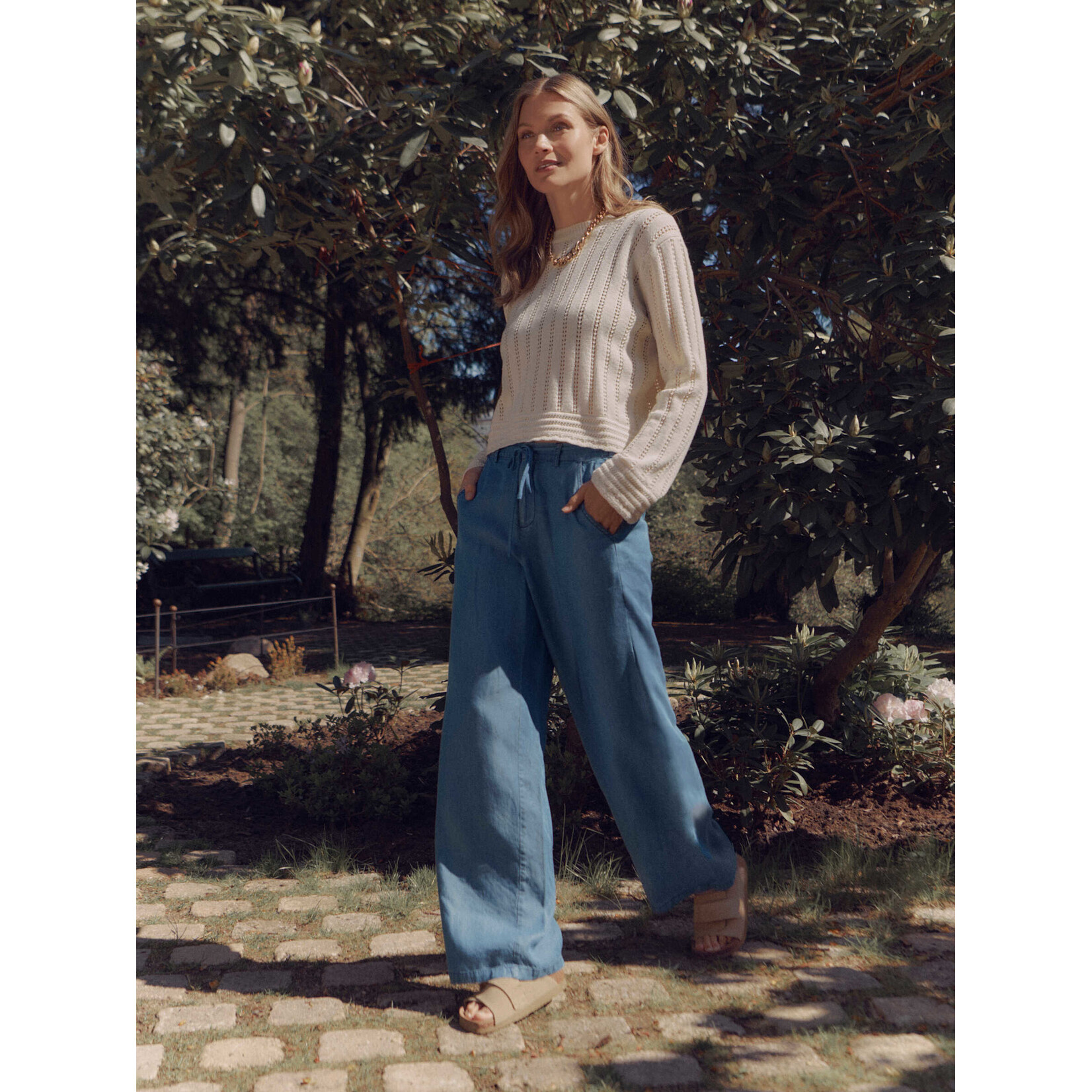 Rosemunde Dallas trousers Medium denim blue