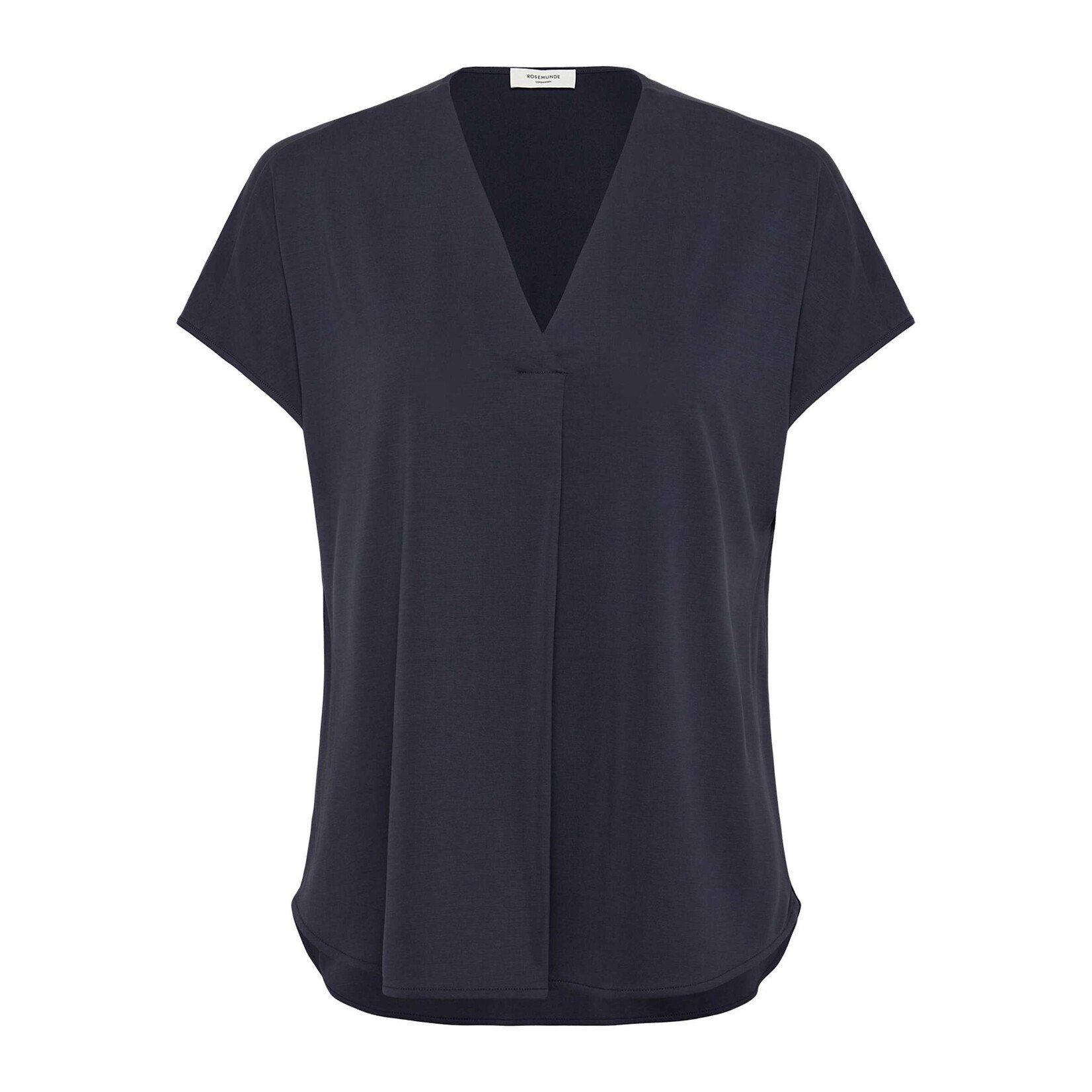 Rosemunde Elma modal v-neck tee Navy