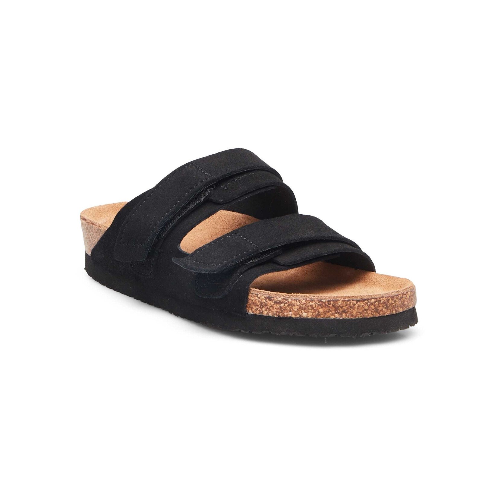 Rosemunde Colina leather suede sandal Black