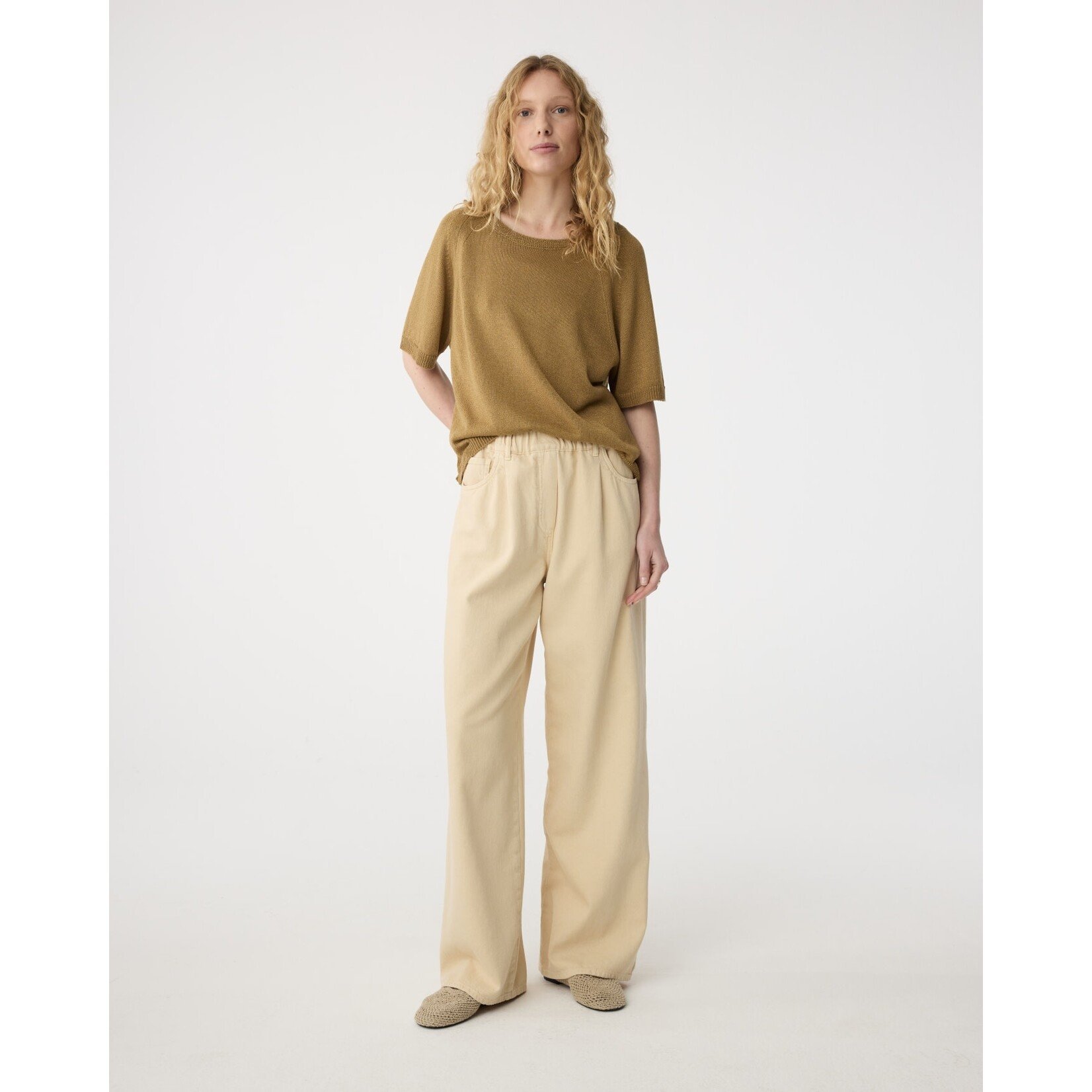 Knit-ted Felice pullover Bronze