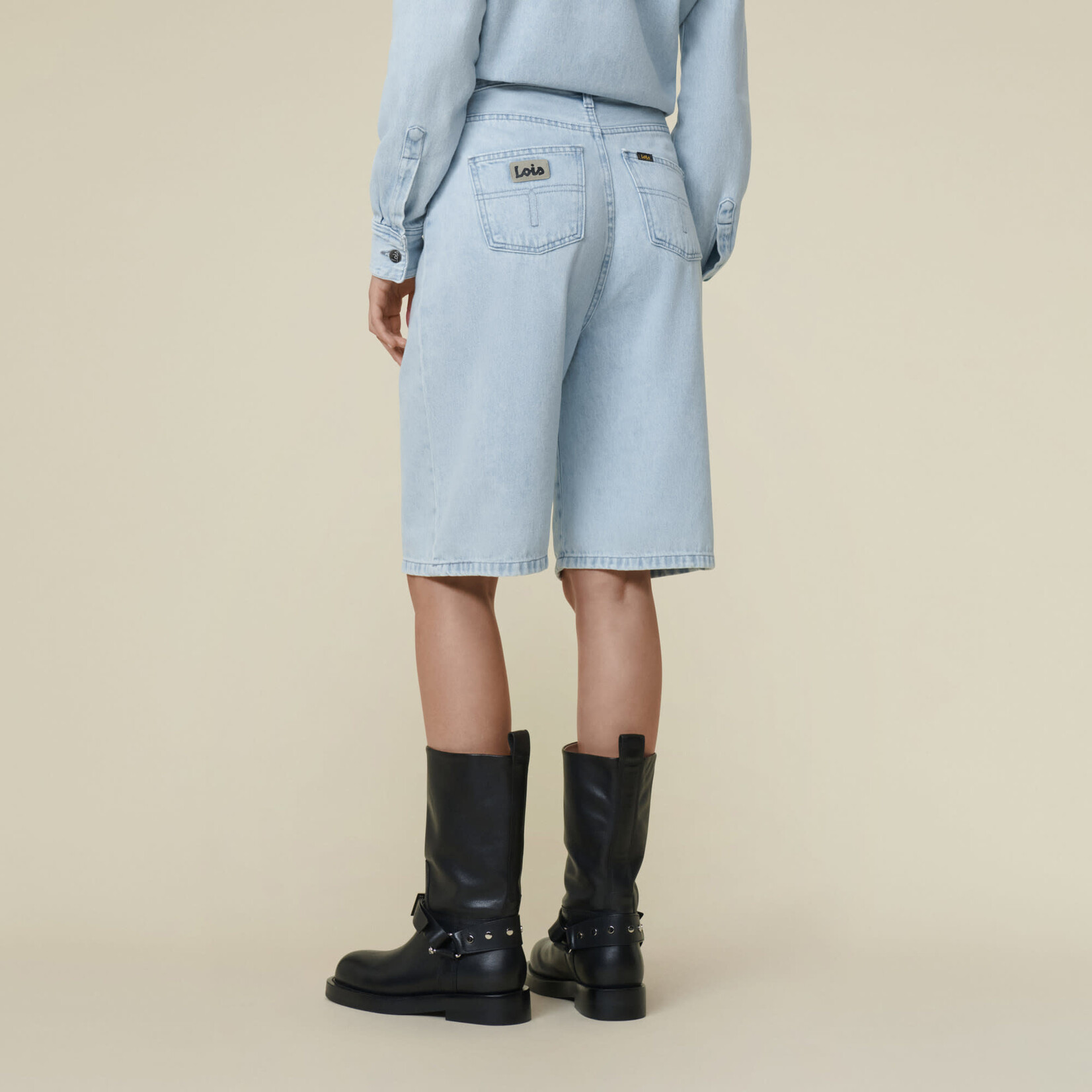 Lois Camille short Snow bleached