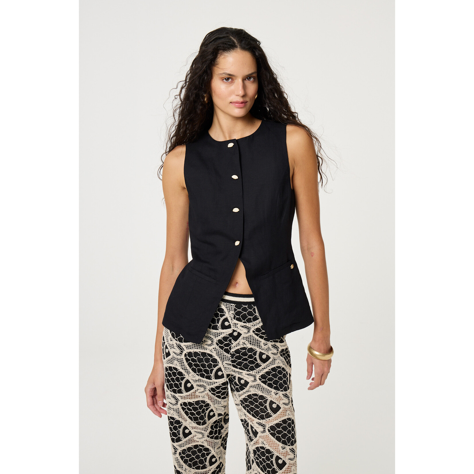 Fabienne Chapot Mercy top Black