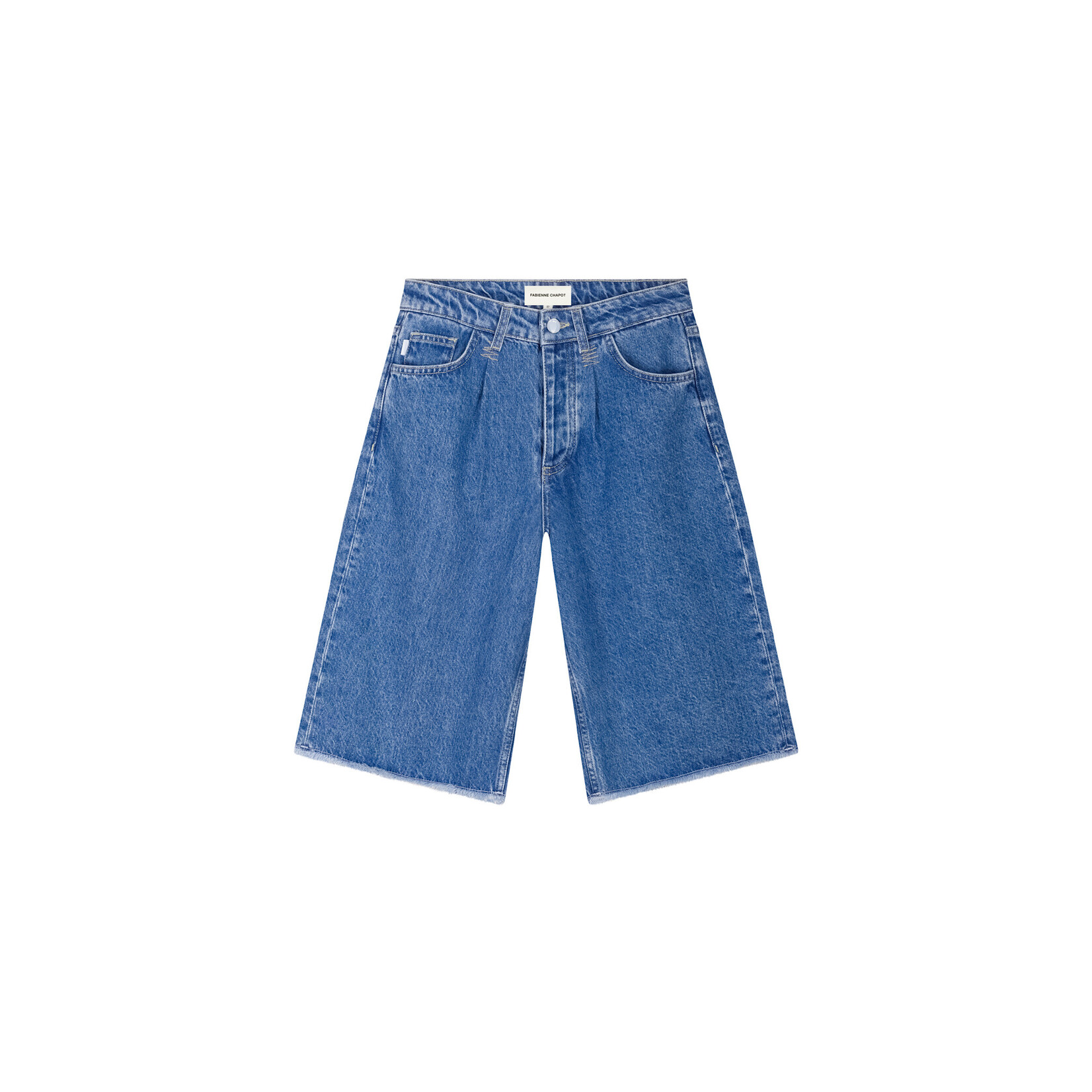 Fabienne Chapot Lucy wide jorts Faded light blue