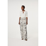 Fabienne Chapot Guicho trousers Cosy white/black