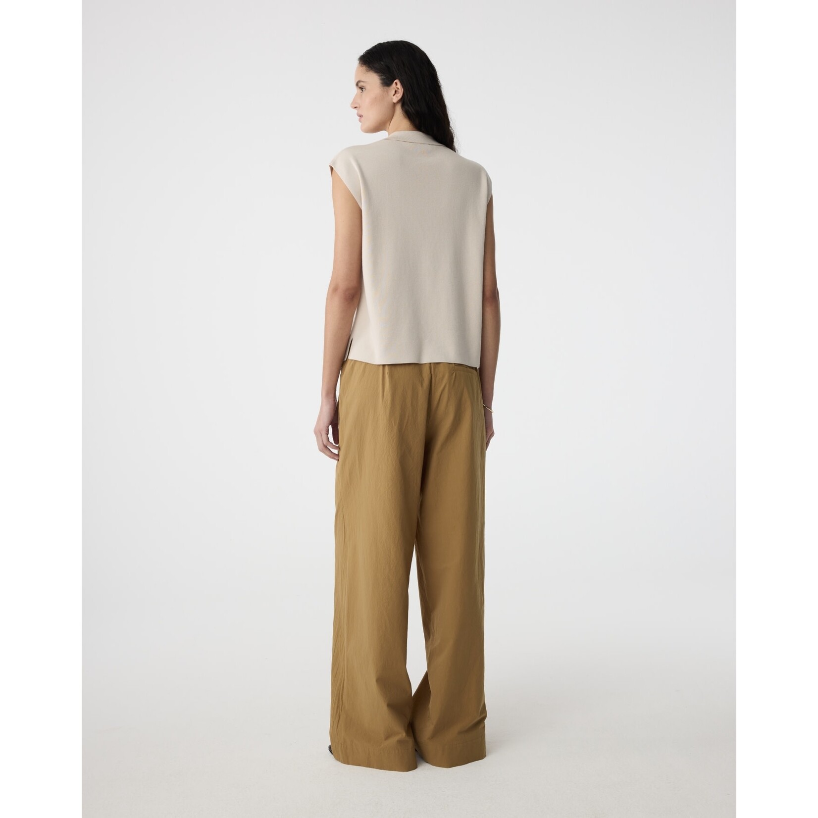 Knit-ted Nores pants Tabac