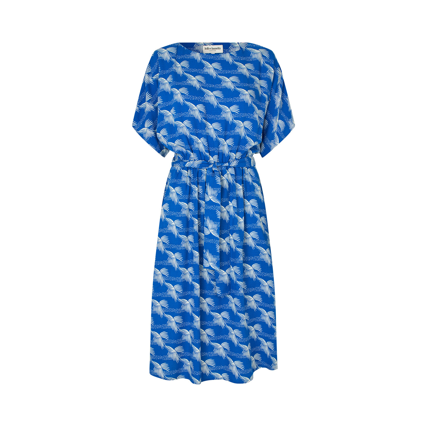 Lollys Laundry Elina midi dress Royal blue