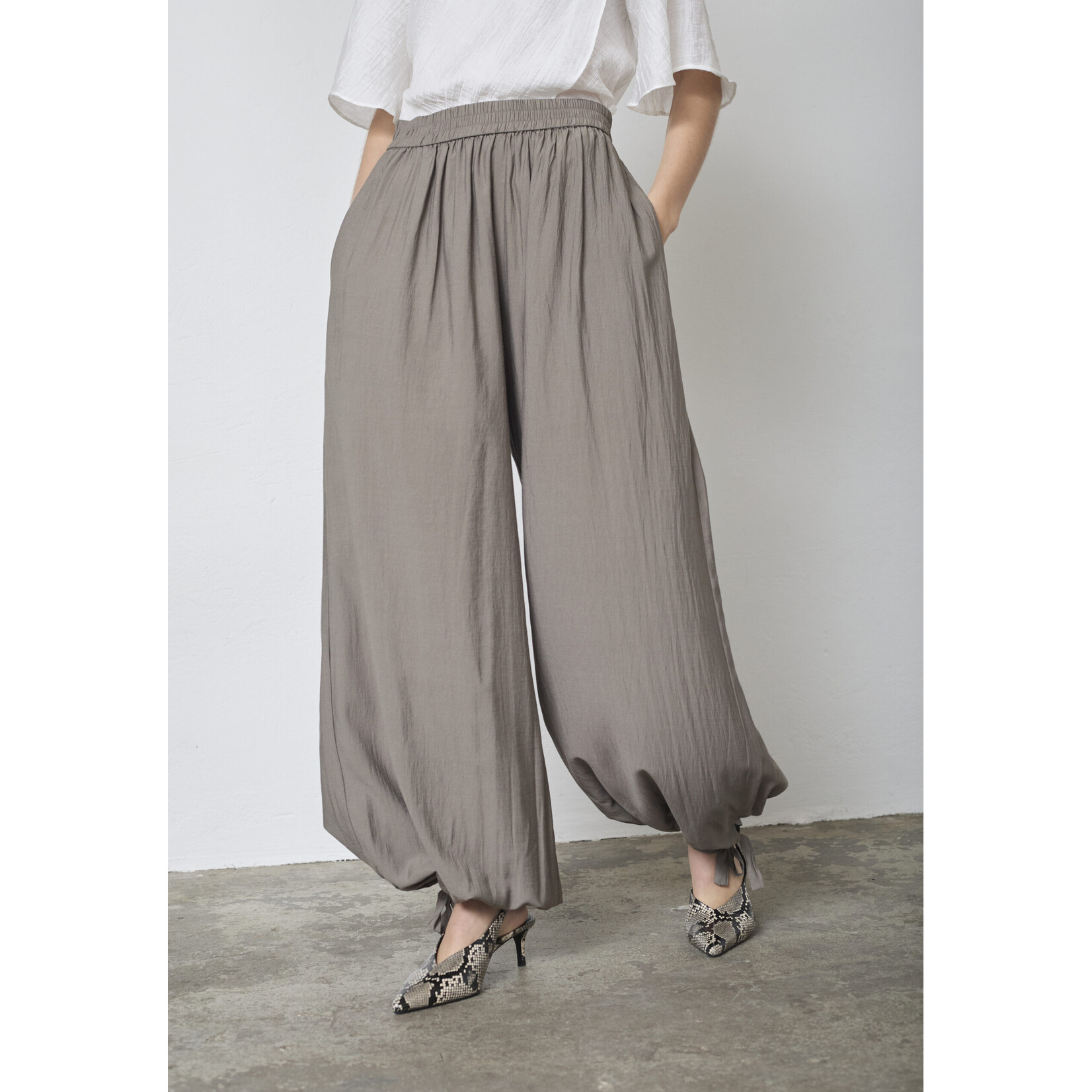 Co'couture Notis balloon pant Walnut
