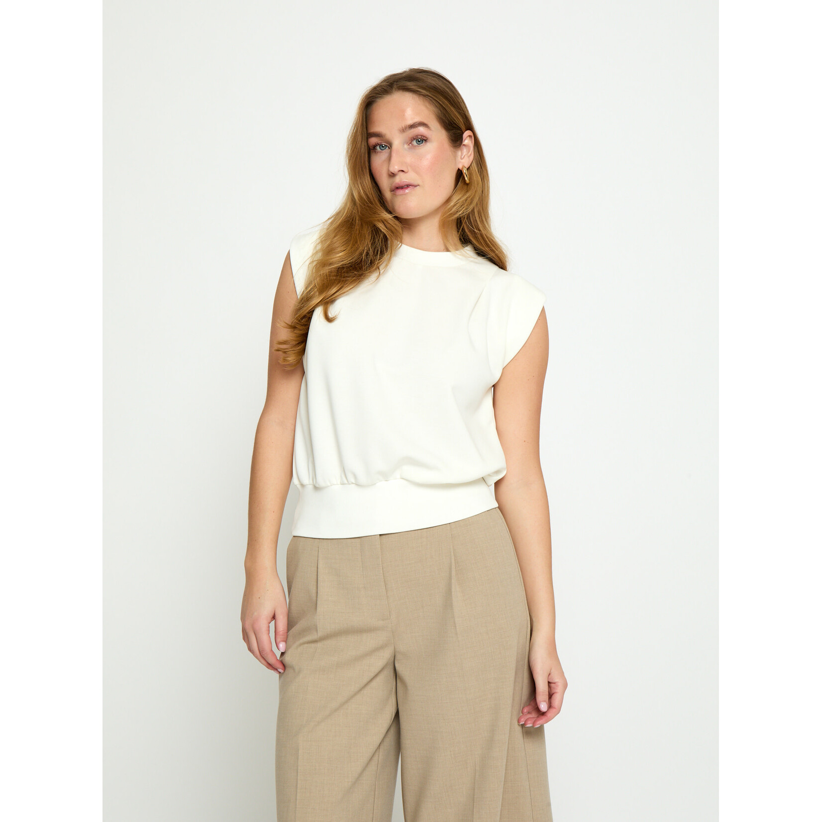 Minus Marta sweat Broken white