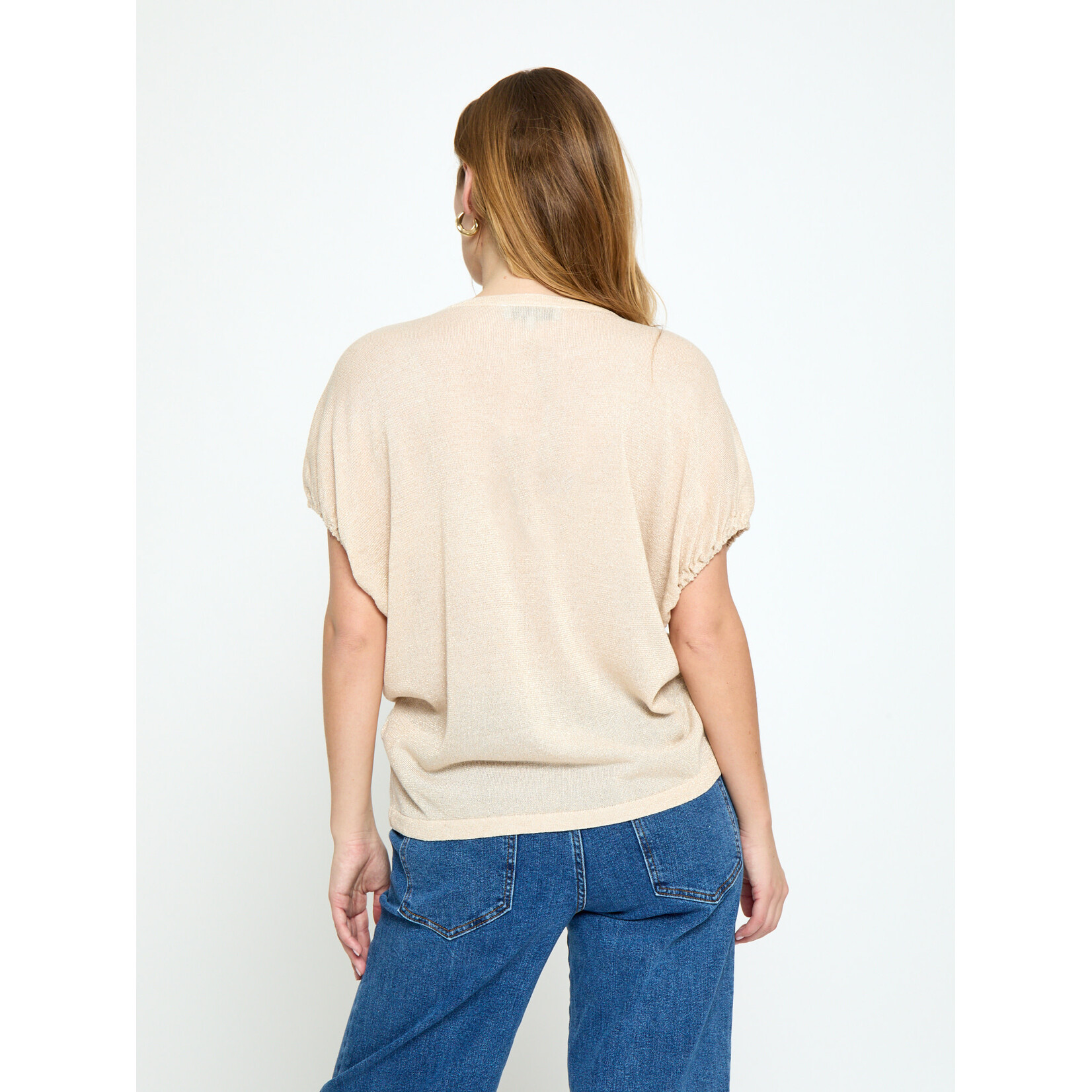 Minus Mara top Medal gold metallic