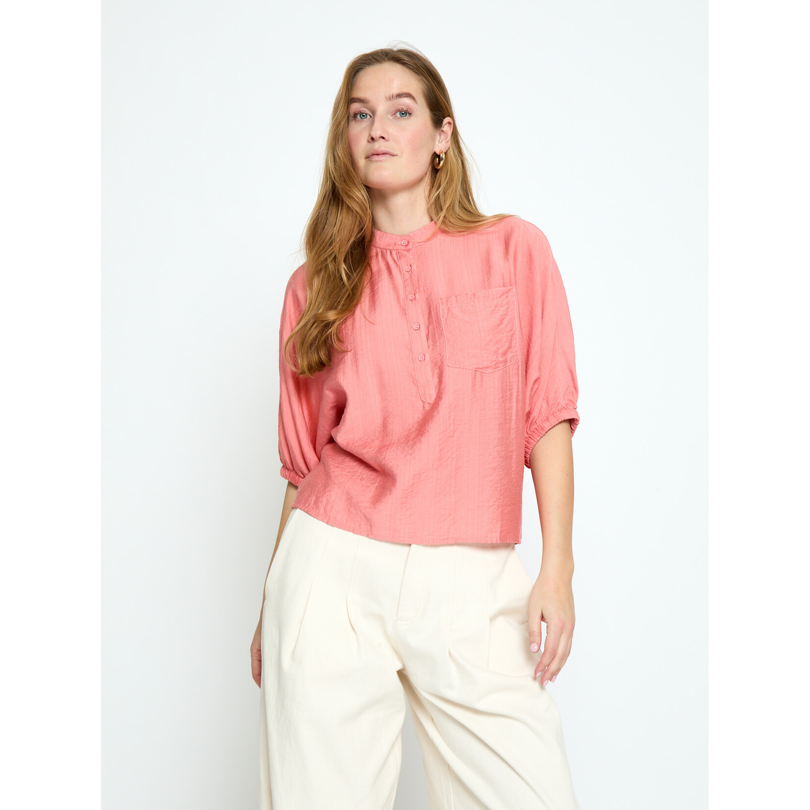 Minus Barbara blouse Desert coral