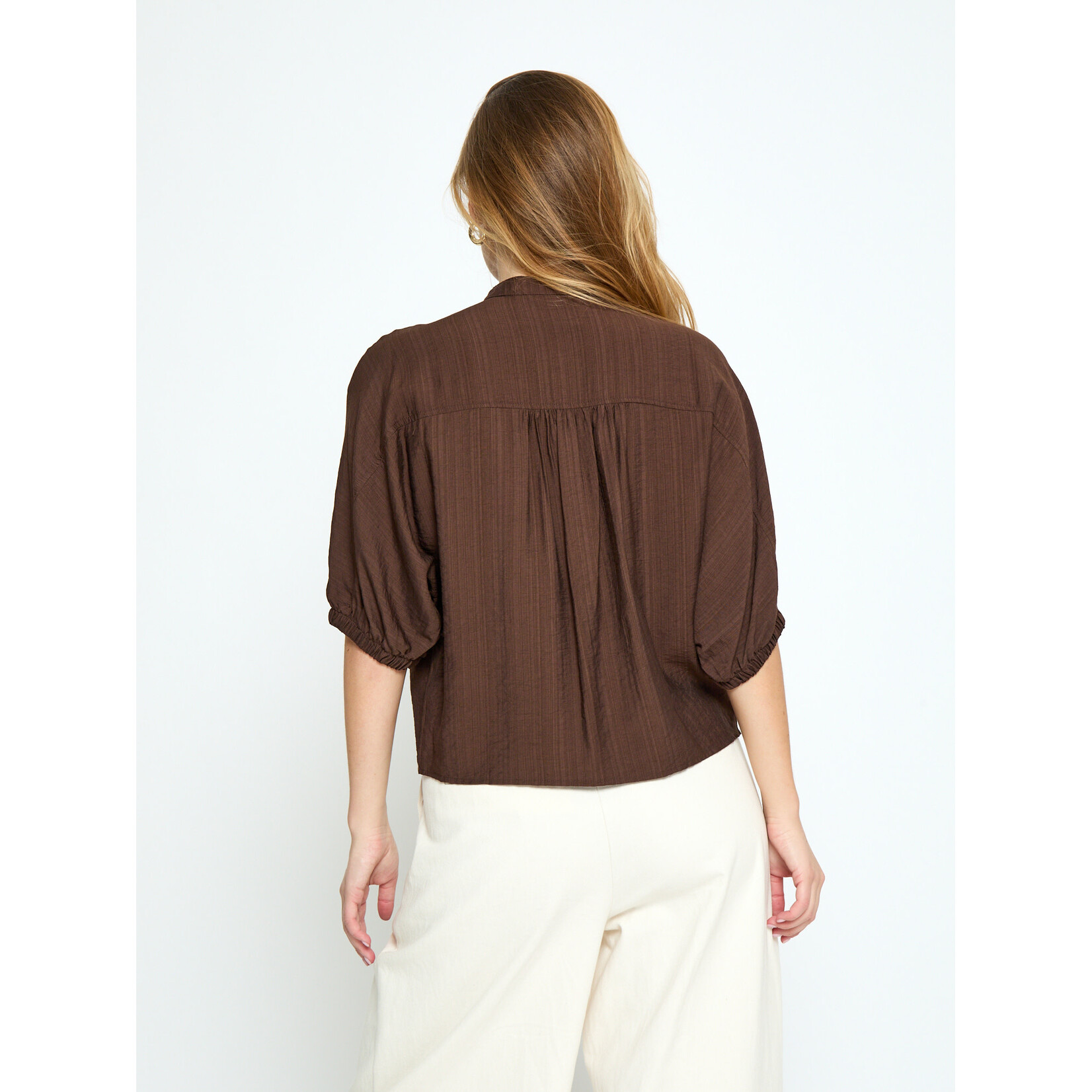 Minus Barbara blouse Chestnut