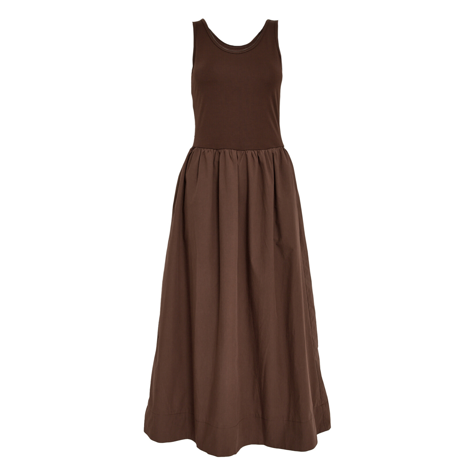 Minus Maria midi dress Chestnut