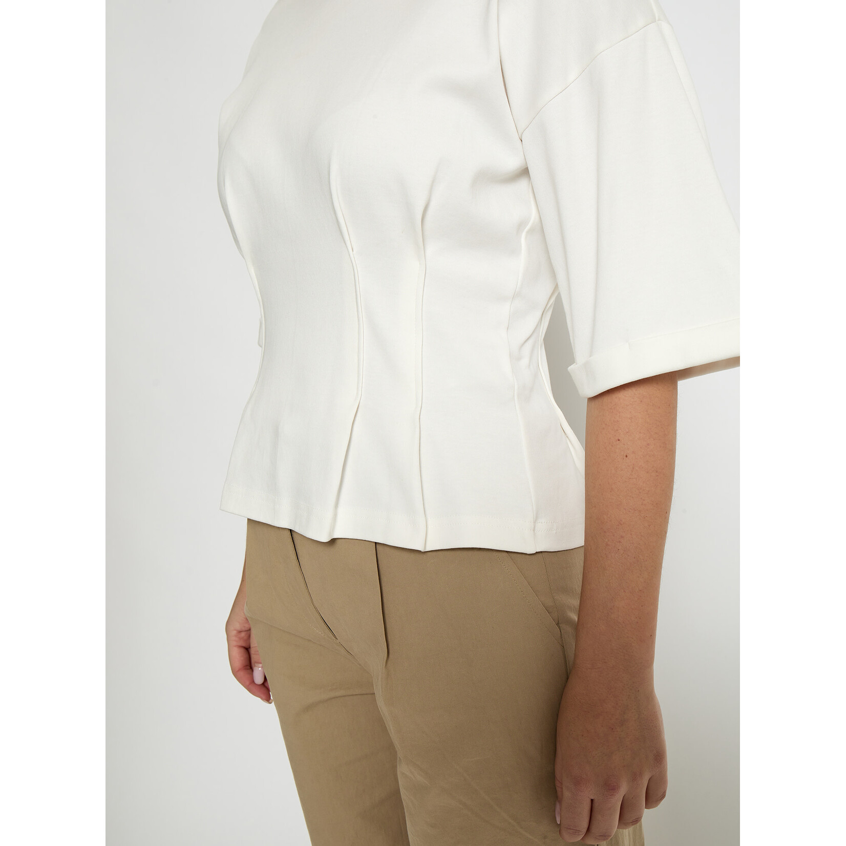 Minus Juniana t-shirt Cloud dancer