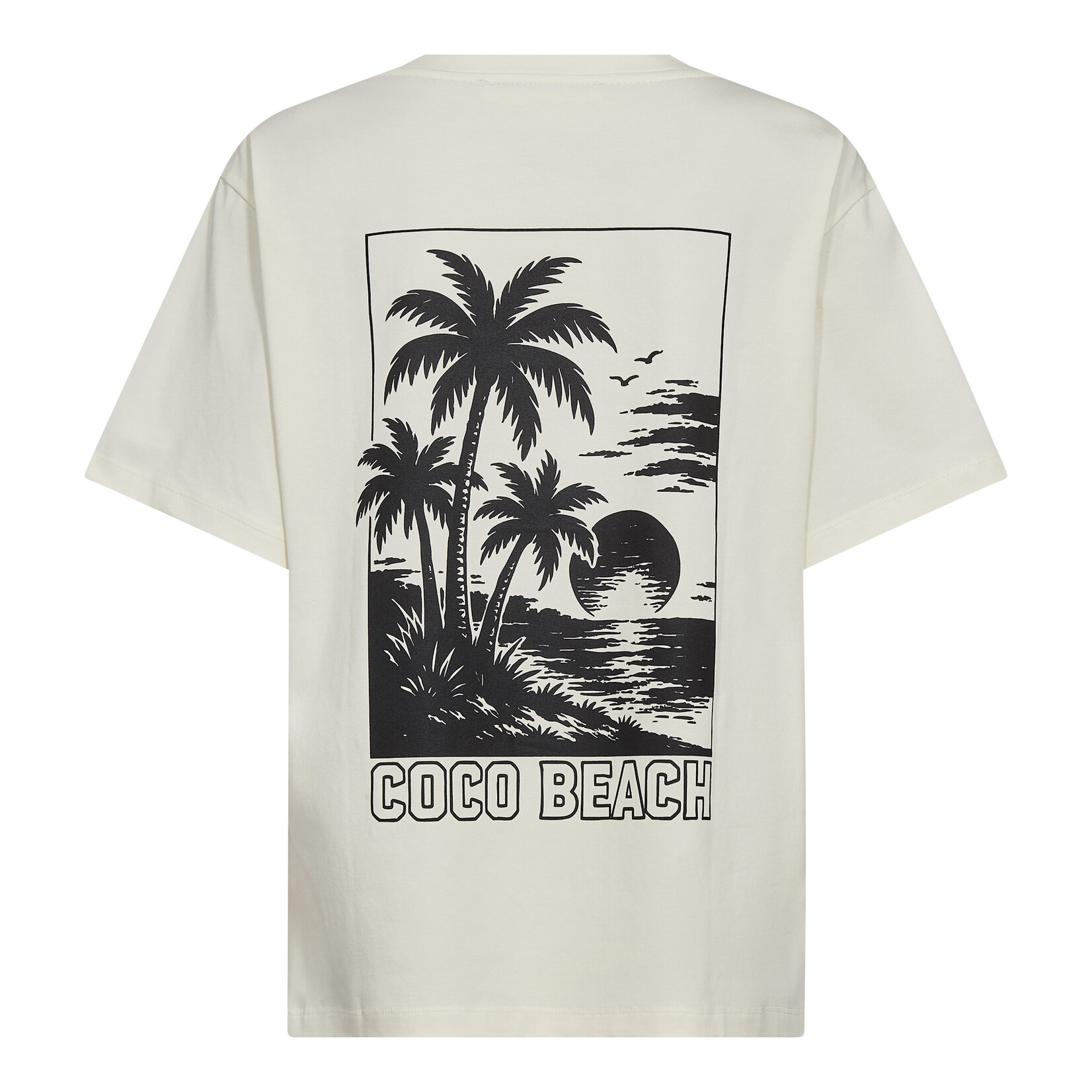 Co'couture Coco beach box tee Pearl