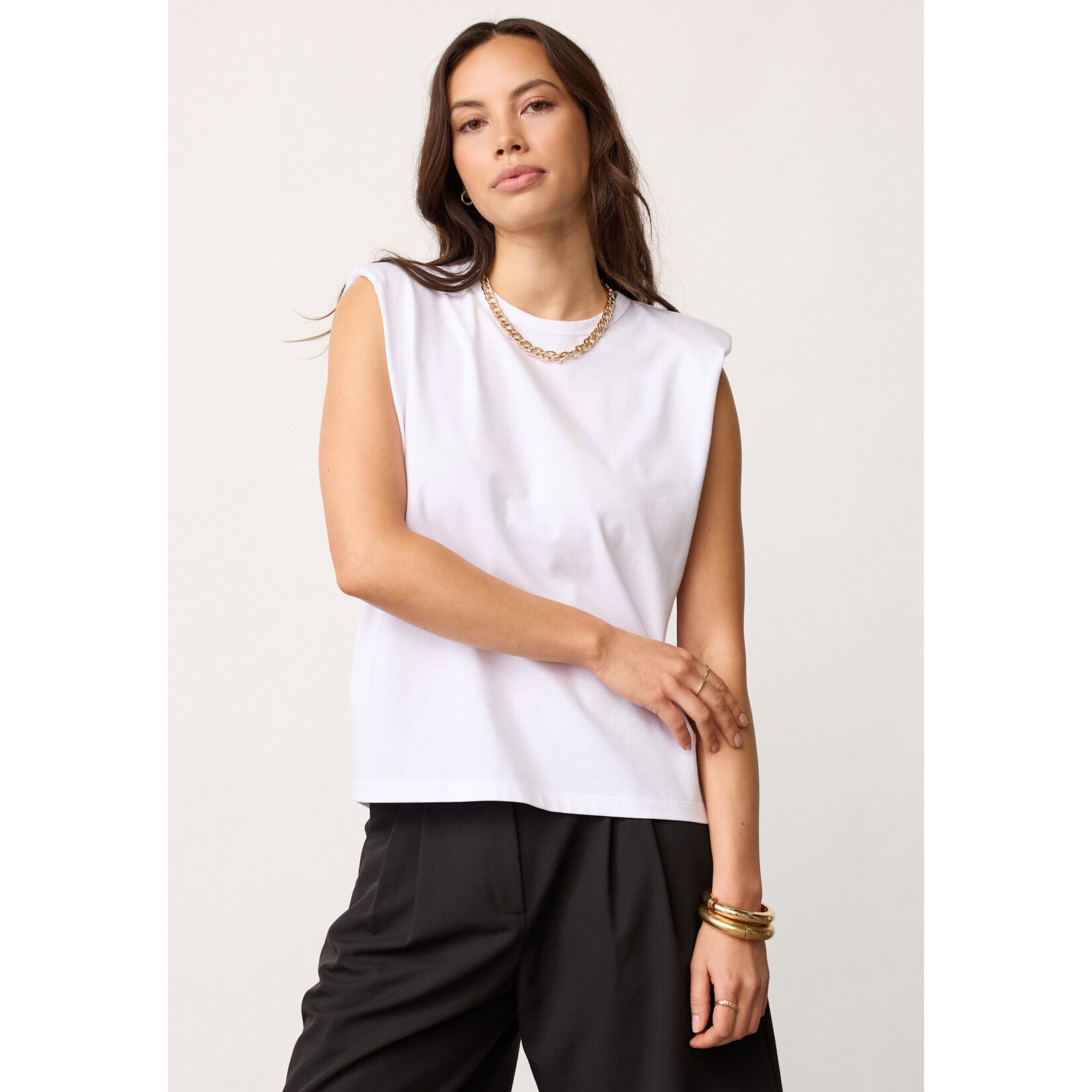 Co'couture Eddie tee White