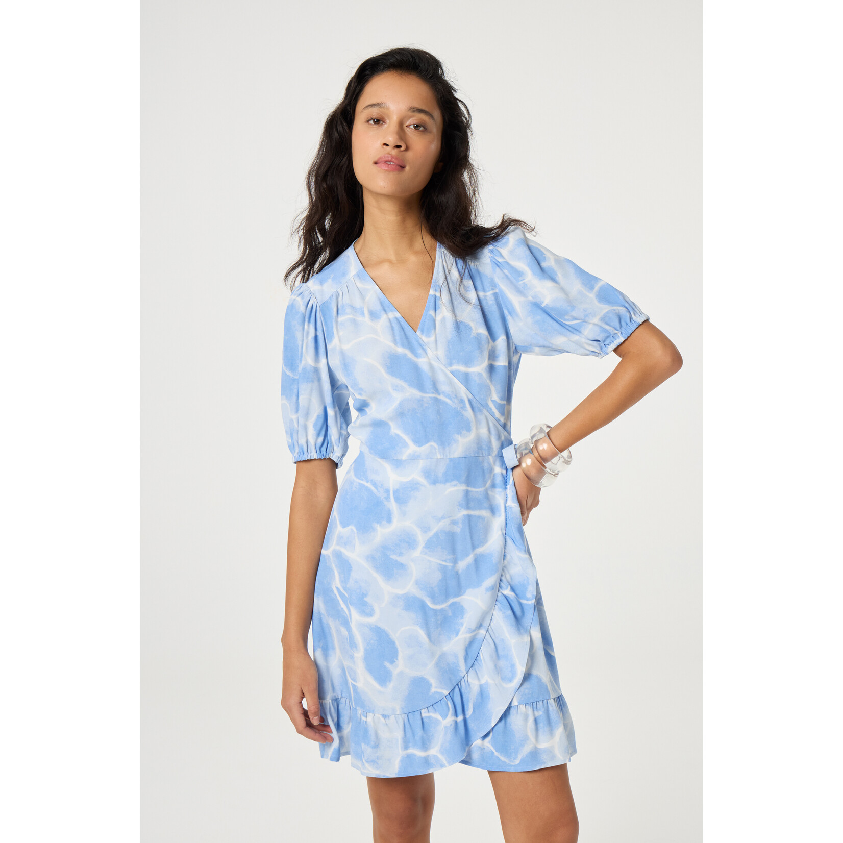 Fabienne Chapot Ariel dress Light blue / crispy white