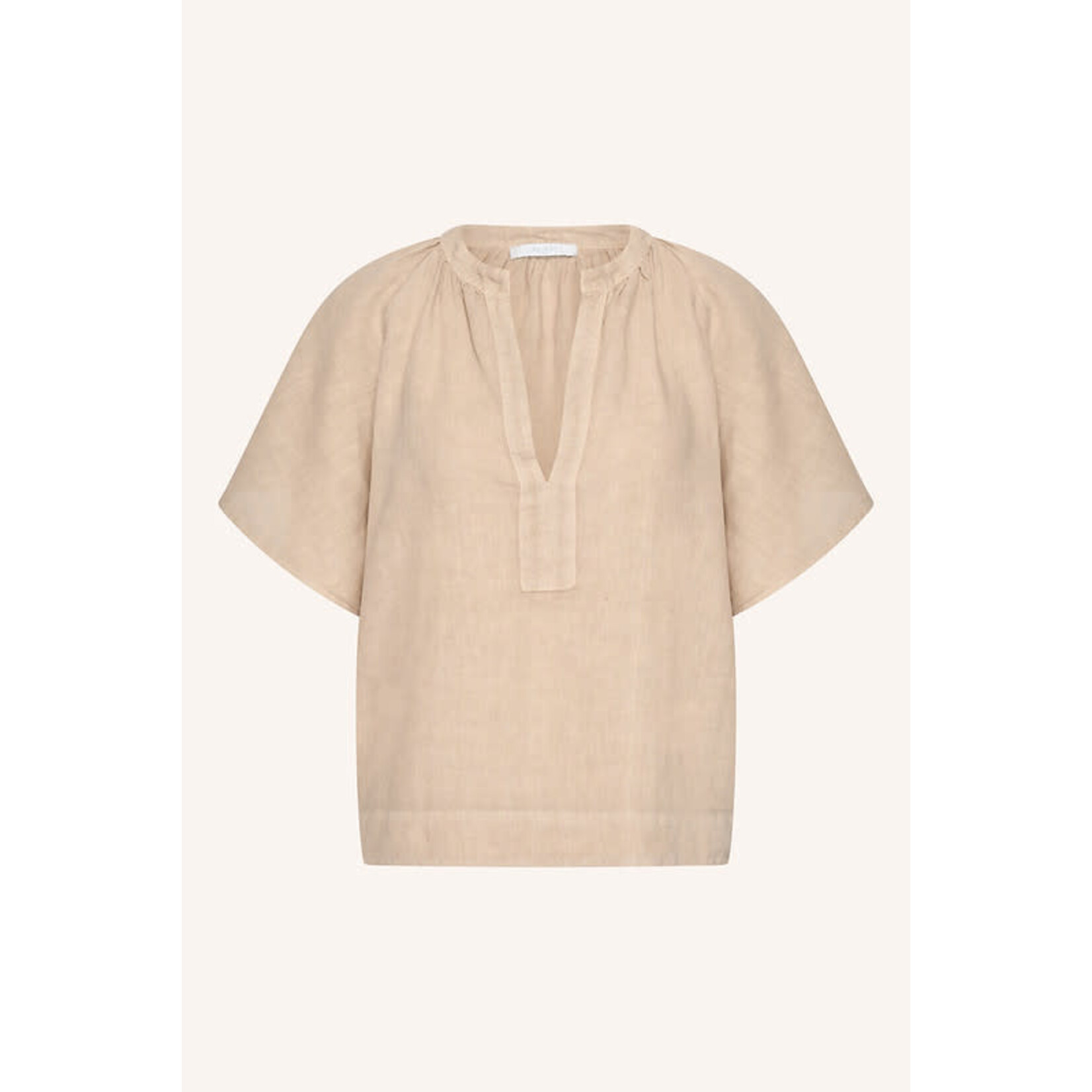 By-Bar Vina linen blouse Biscuit