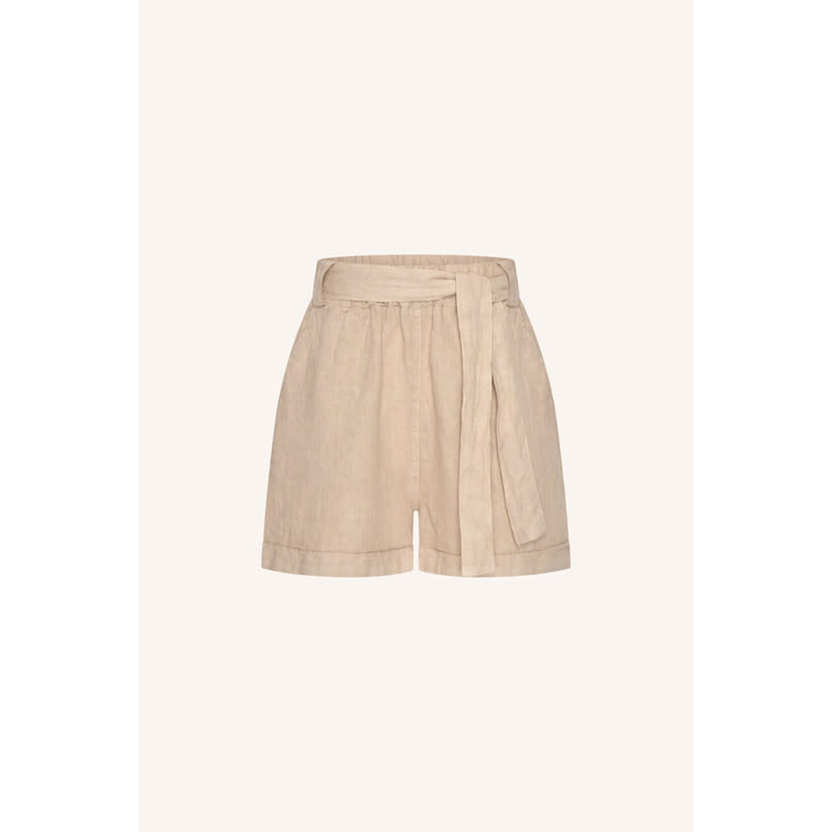 By-Bar June linen shorts Biscuit