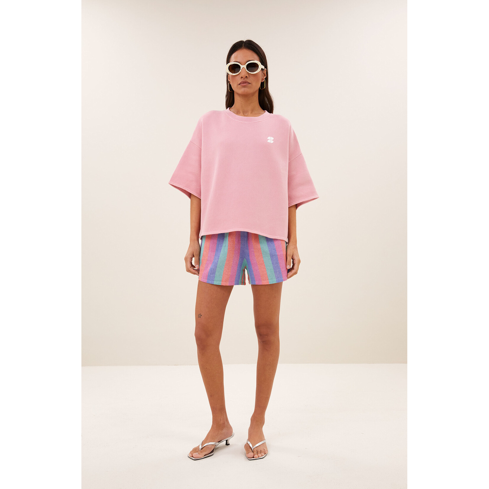 By-Bar Isa rainbow shorts