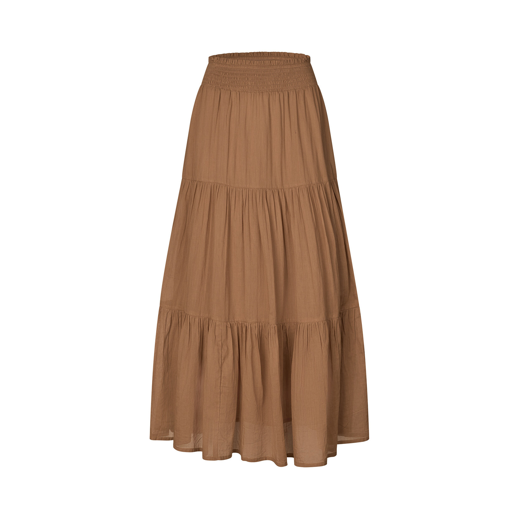Lollys Laundry Diamond maxi skirt Camel