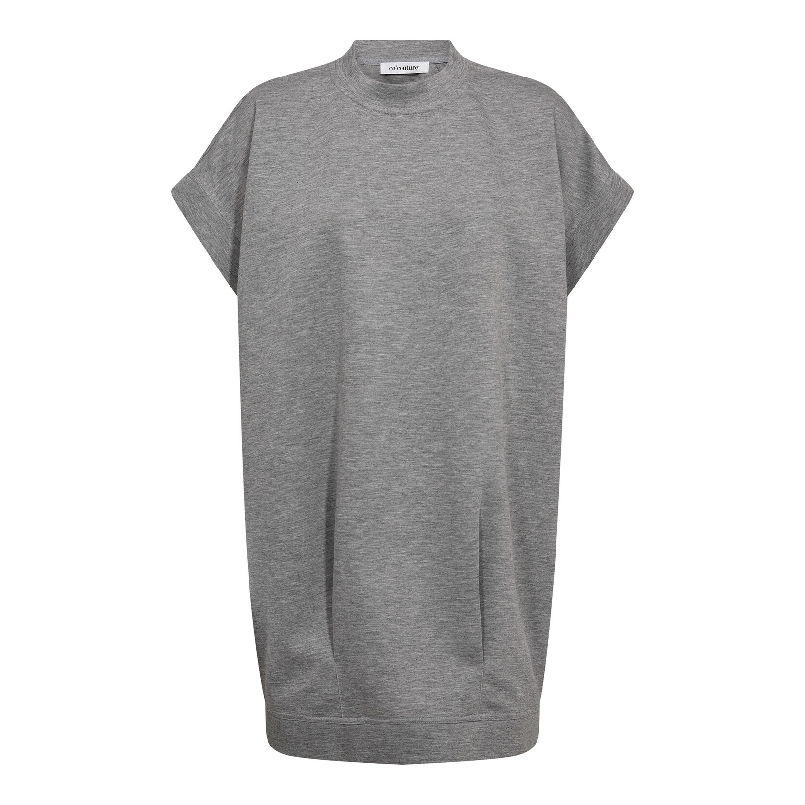 Co'couture Lance sweat dress Grey melange