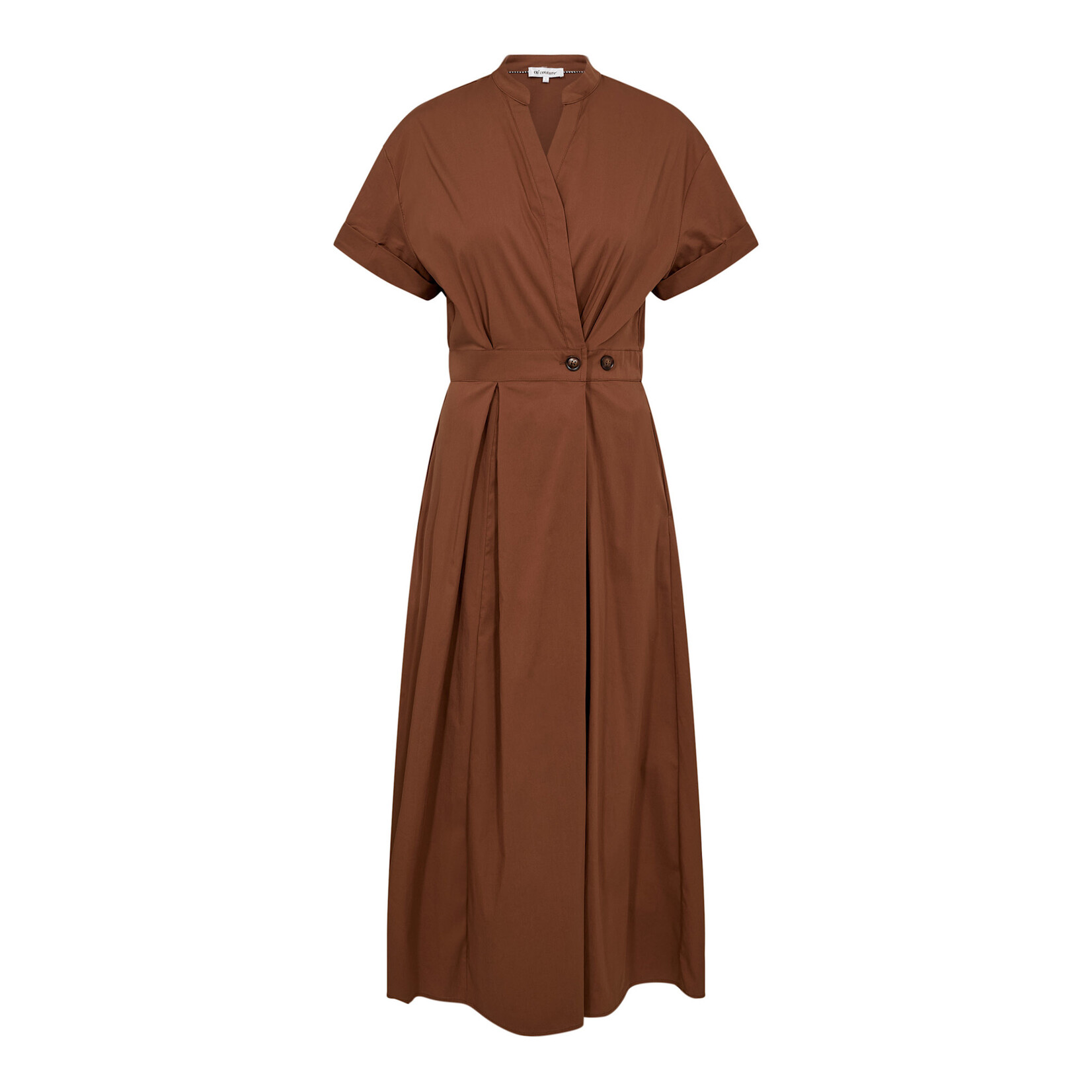 Co'couture Elara wrap dress Suntan