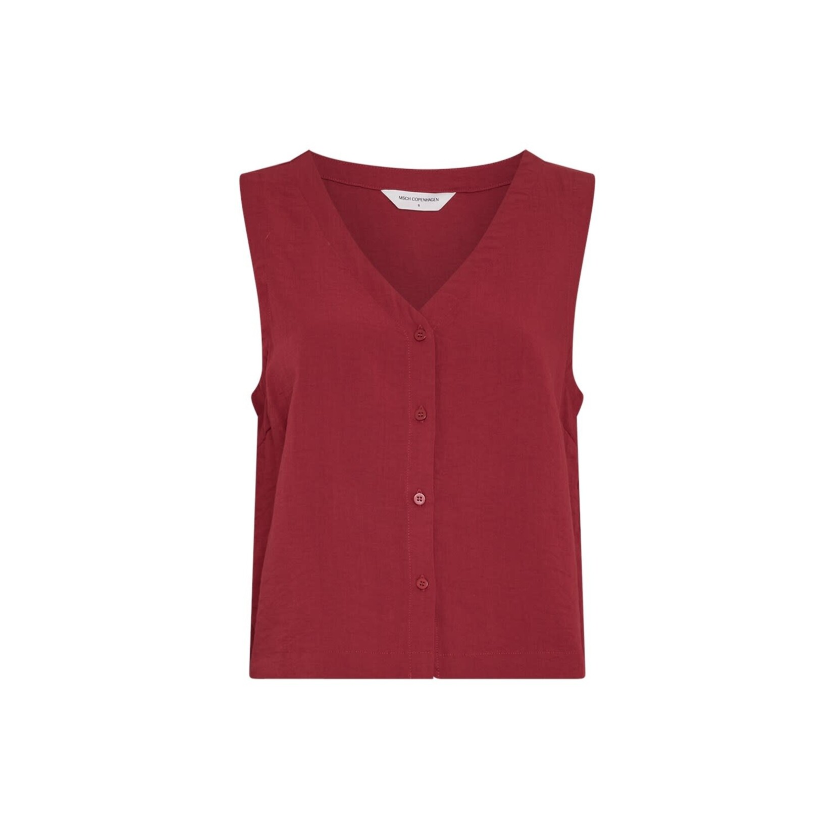 MSCH Daria shirt Rhubarb Melange