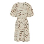 MSCH Tania dress Oatmeal Zebra
