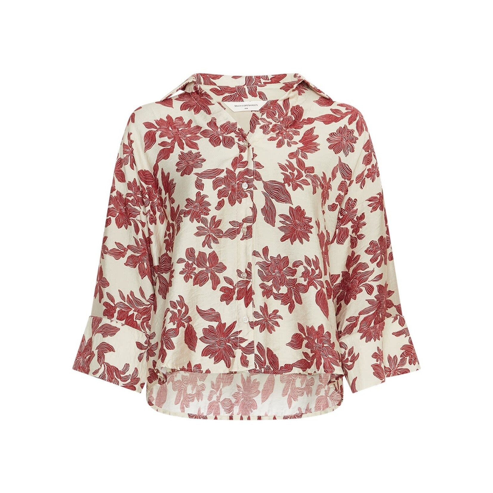MSCH Vildana shirt Rhubarb Flower